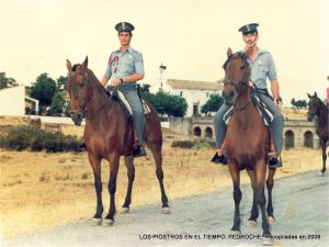 La Policía Local a caballo