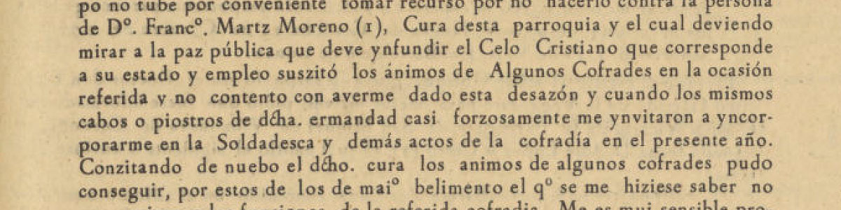 ¿Y si los "piostros" son los cabos de una cofradía?