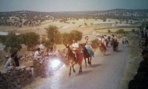 Una foto subiendo El Molar de 1963